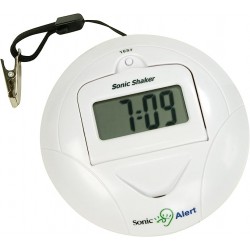 Sonic Alert Digital Alarm Clock - Travel Alarm Clock